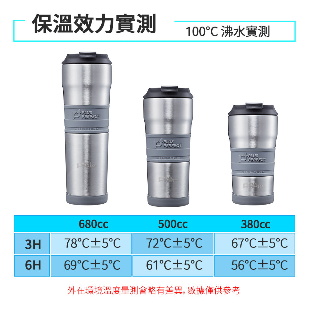 Le idea│PERFECT ultimate 316 stainless steel coffee cup environmental protection cup beverage cup ice dam cup thermos cup