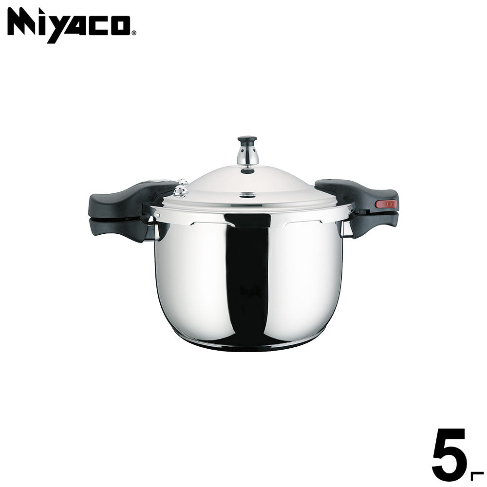 Le idea│Miyaco 304 stainless steel 6+1 safety pressure cooker stock pot