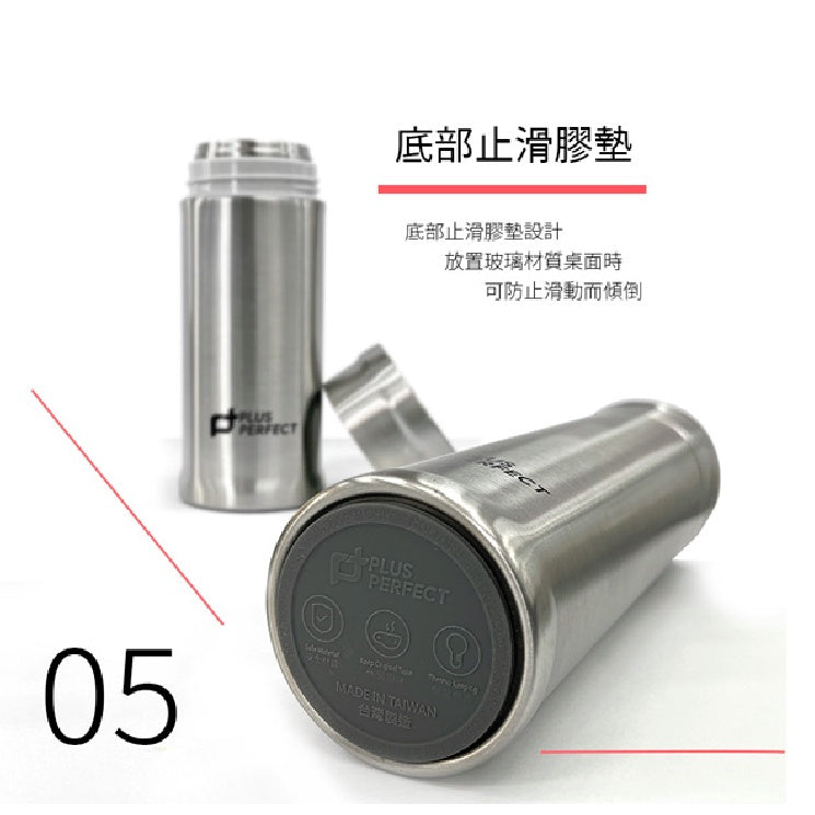 Le idea│PERFECT titanium taste square vacuum insulated cup titanium cup thermos bottle