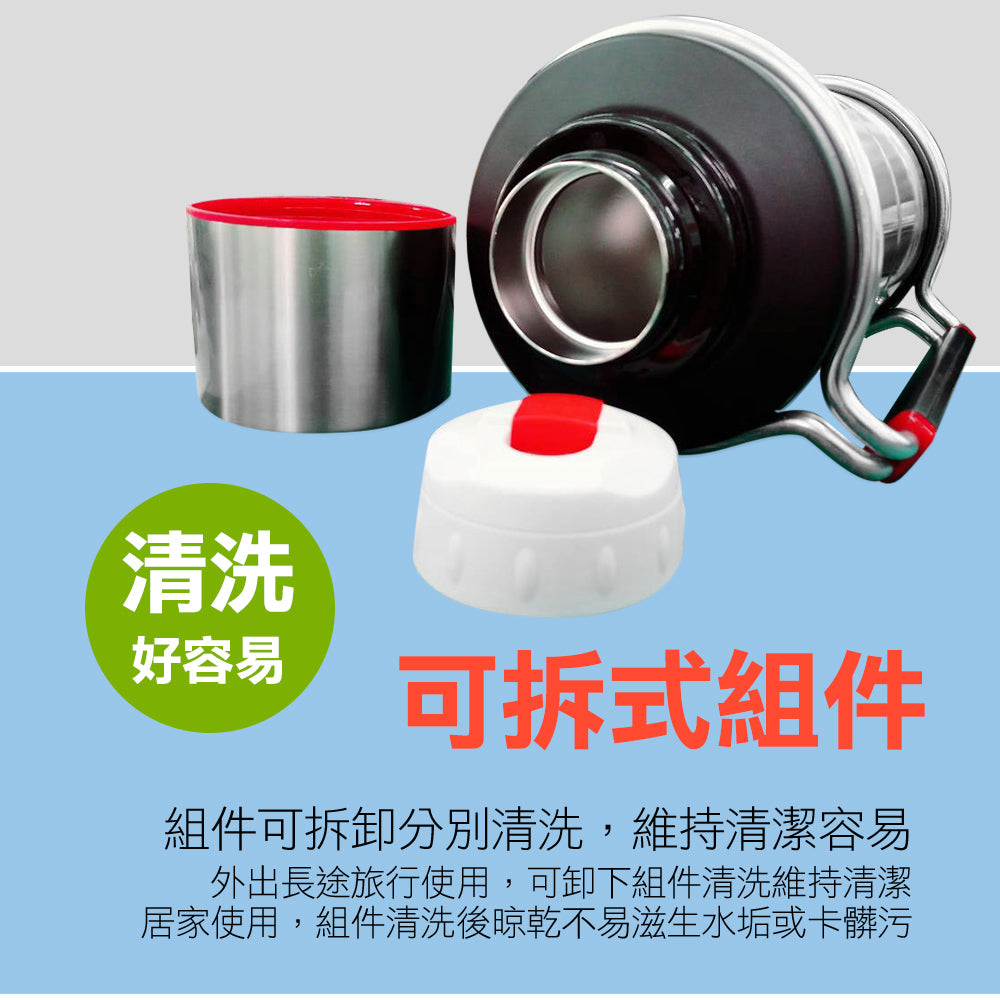 Le idea│PERFECT Jinzhi 316 stainless steel portable thermos kettle