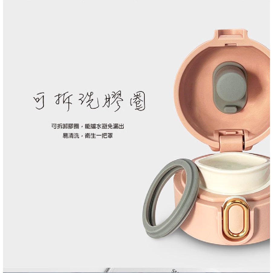Le idea│PERFECT titanium taste spring lid vacuum insulated cup titanium cup spring lid cup spring lid kettle portable cup