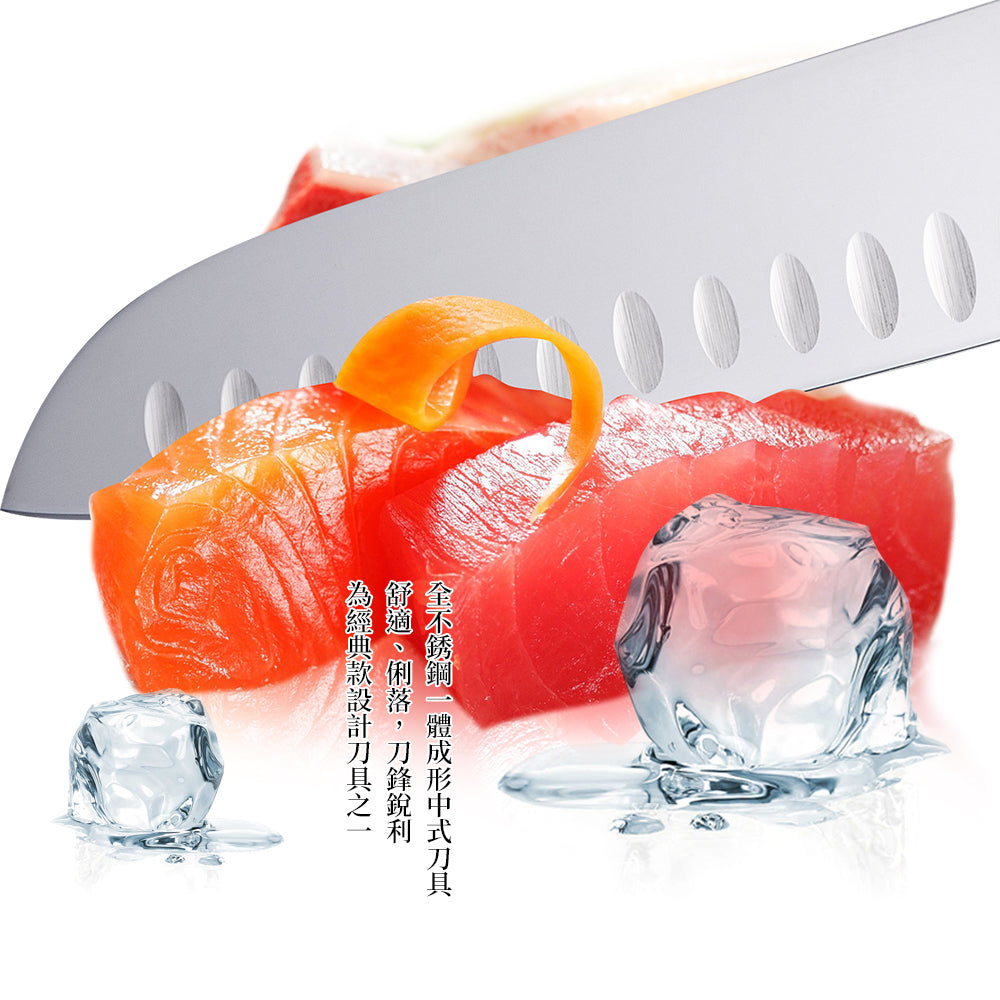 Le idea│PERFECT Longwentang Knife Chef's Knife Kitchen Knife One-piece top-grade knife steel knife