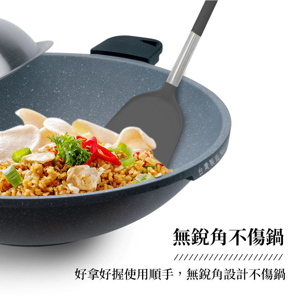 Le idea│PERFECT taste heat-resistant silicone kitchen utensils cooking brush soup spoon spatula frying spoon heat-resistant silicone baking utensils