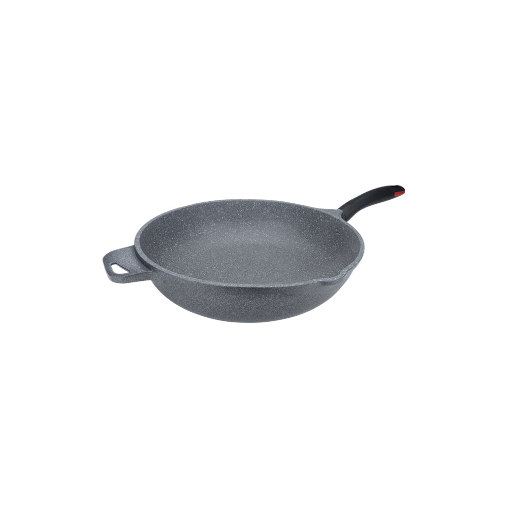 Le idea│PERFECT cast non-stick frying pan flat frying pan IH without lid