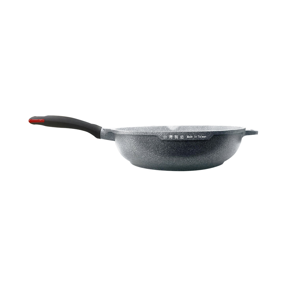 Le idea│PERFECT cast non-stick frying pan flat frying pan IH without lid
