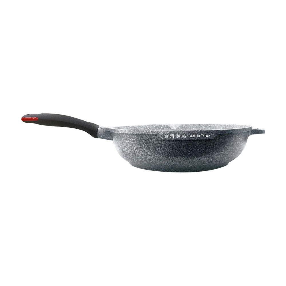 Le idea│PERFECT cast non-stick frying pan flat frying pan IH without lid
