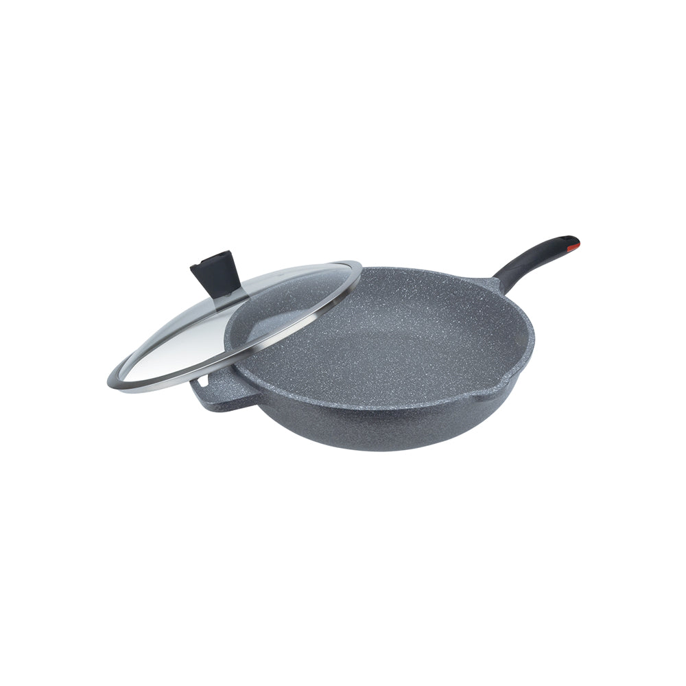 Le idea│PERFECT cast non-stick frying pan IH with lid