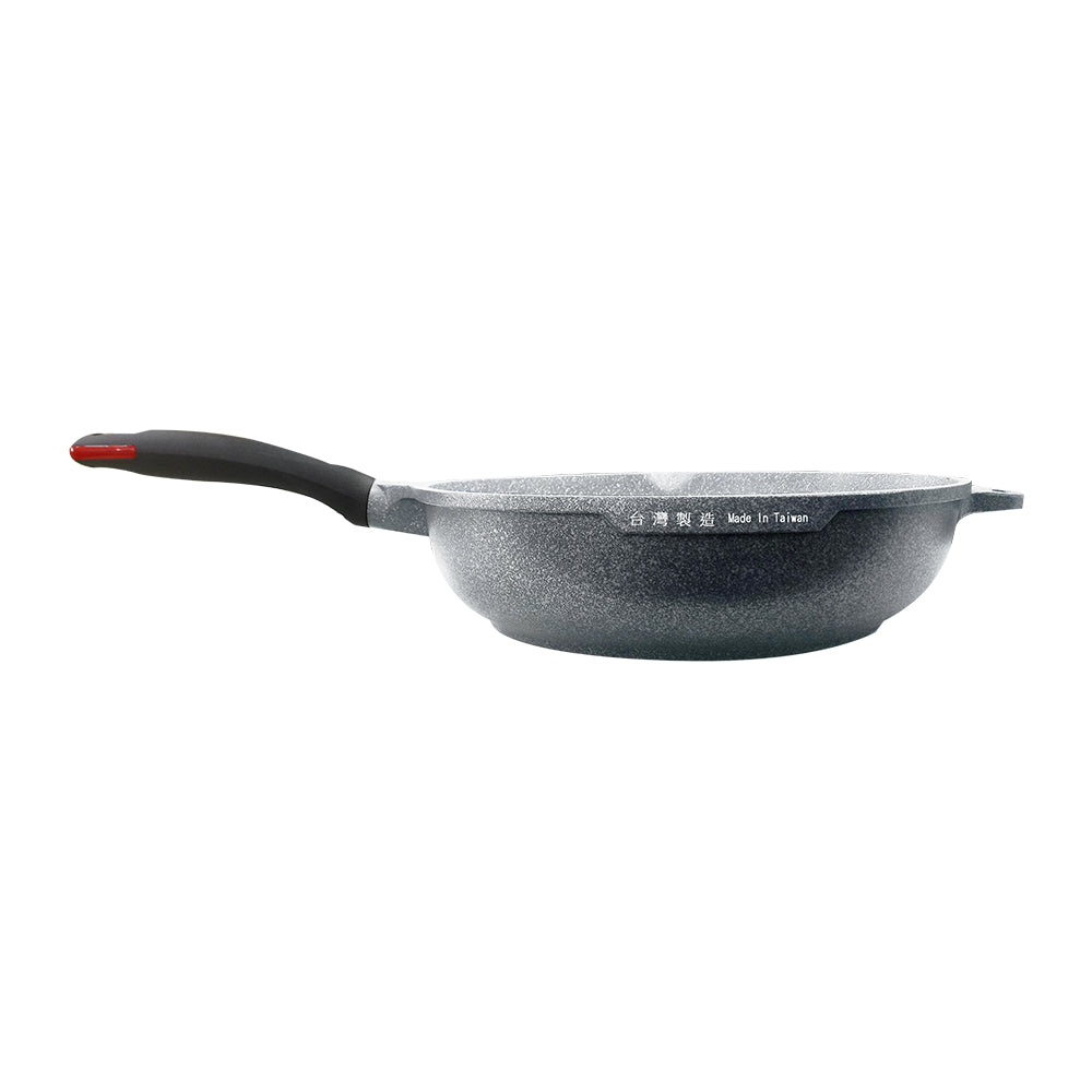 Le idea│PERFECT cast non-stick frying pan flat frying pan IH without lid