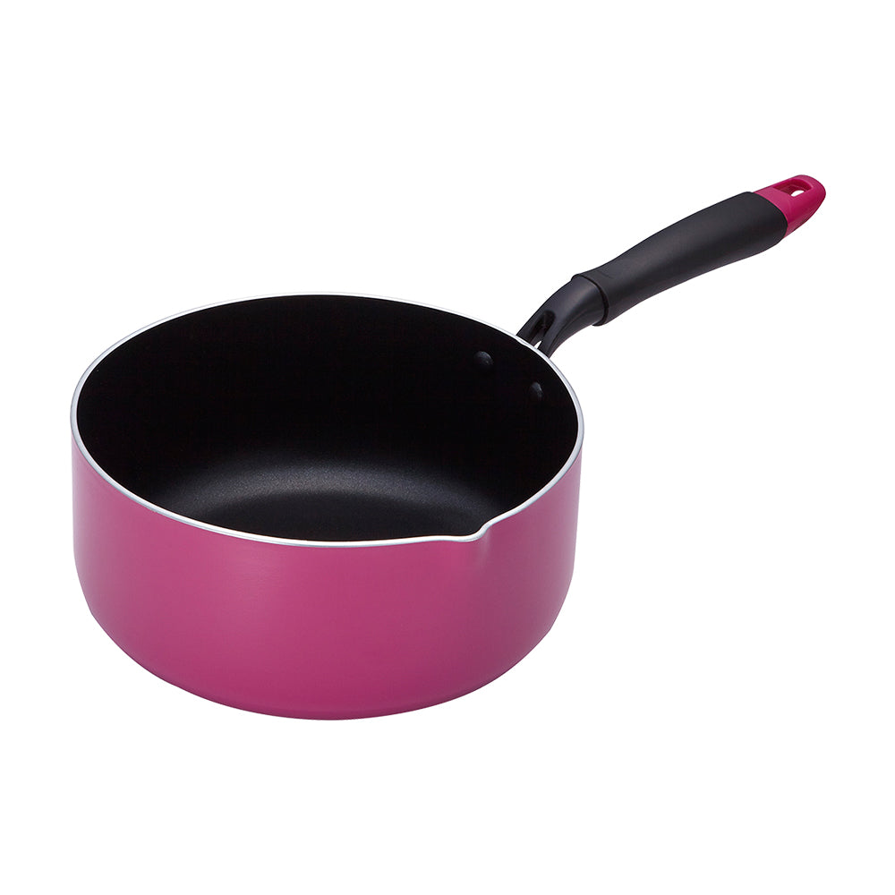 Le idea│PERFECT Japanese-style non-stick milk pot snow pan non-stick pan food supplement IH without lid 20cm