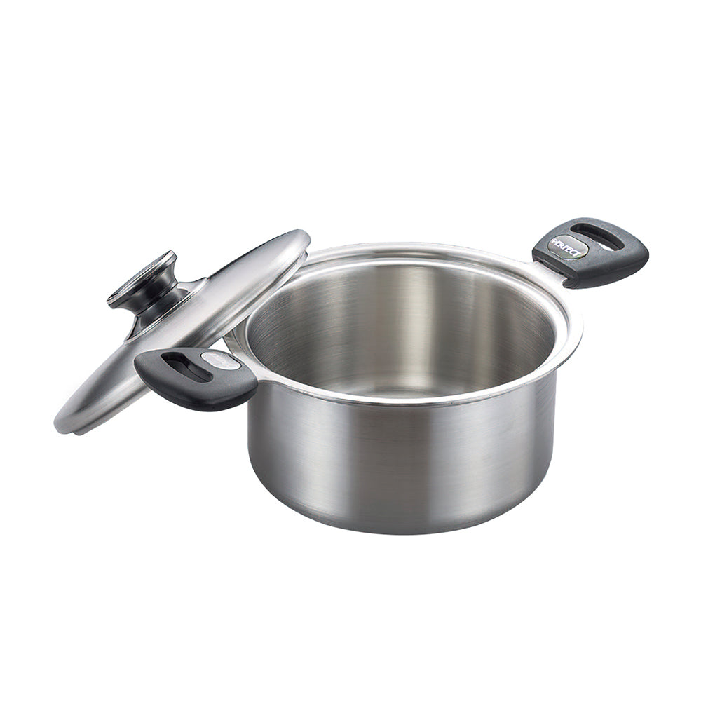 Le idea│PERFECT ultimate 316 stainless steel seven-layer composite gold soup pot IH with lid