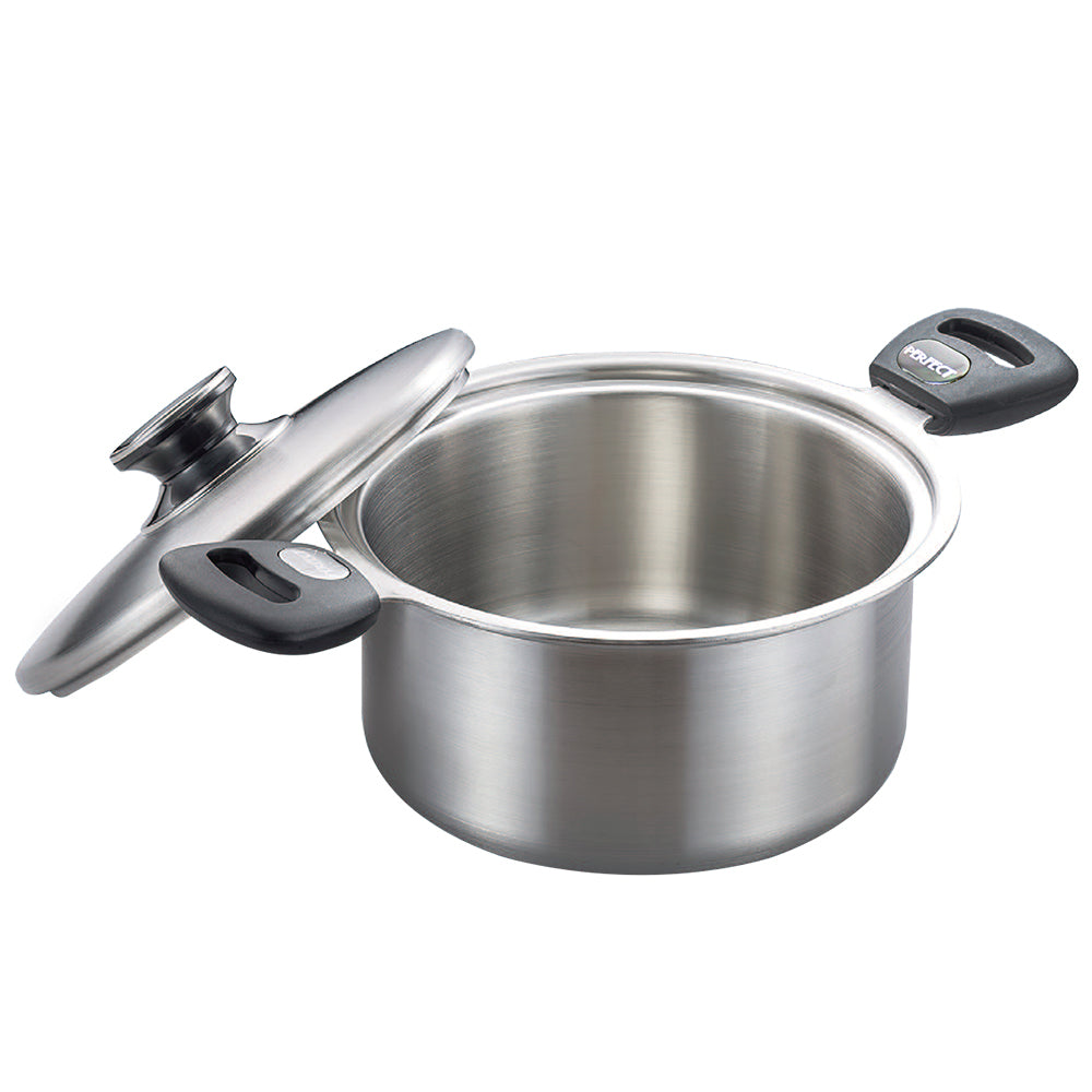 Le idea│PERFECT ultimate 316 stainless steel seven-layer composite gold soup pot IH with lid