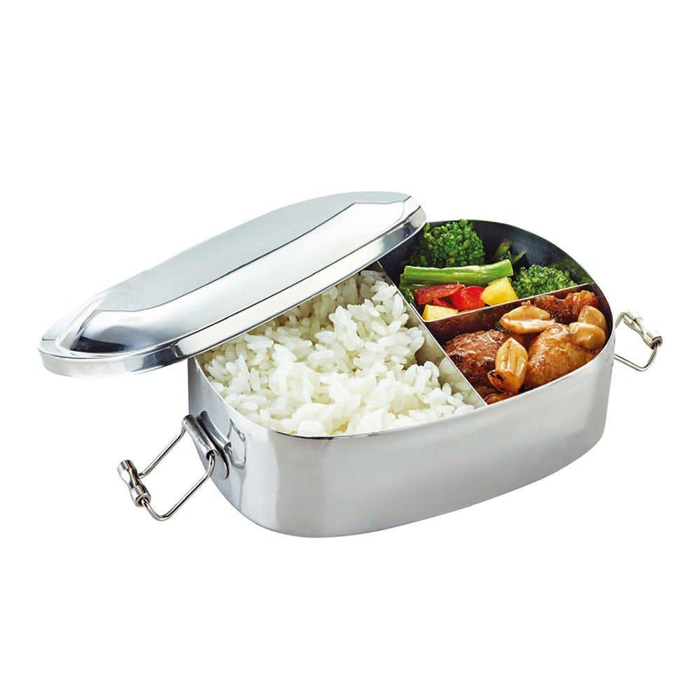 Le idea│PERFECT 316 stainless steel square double-layer lunch box