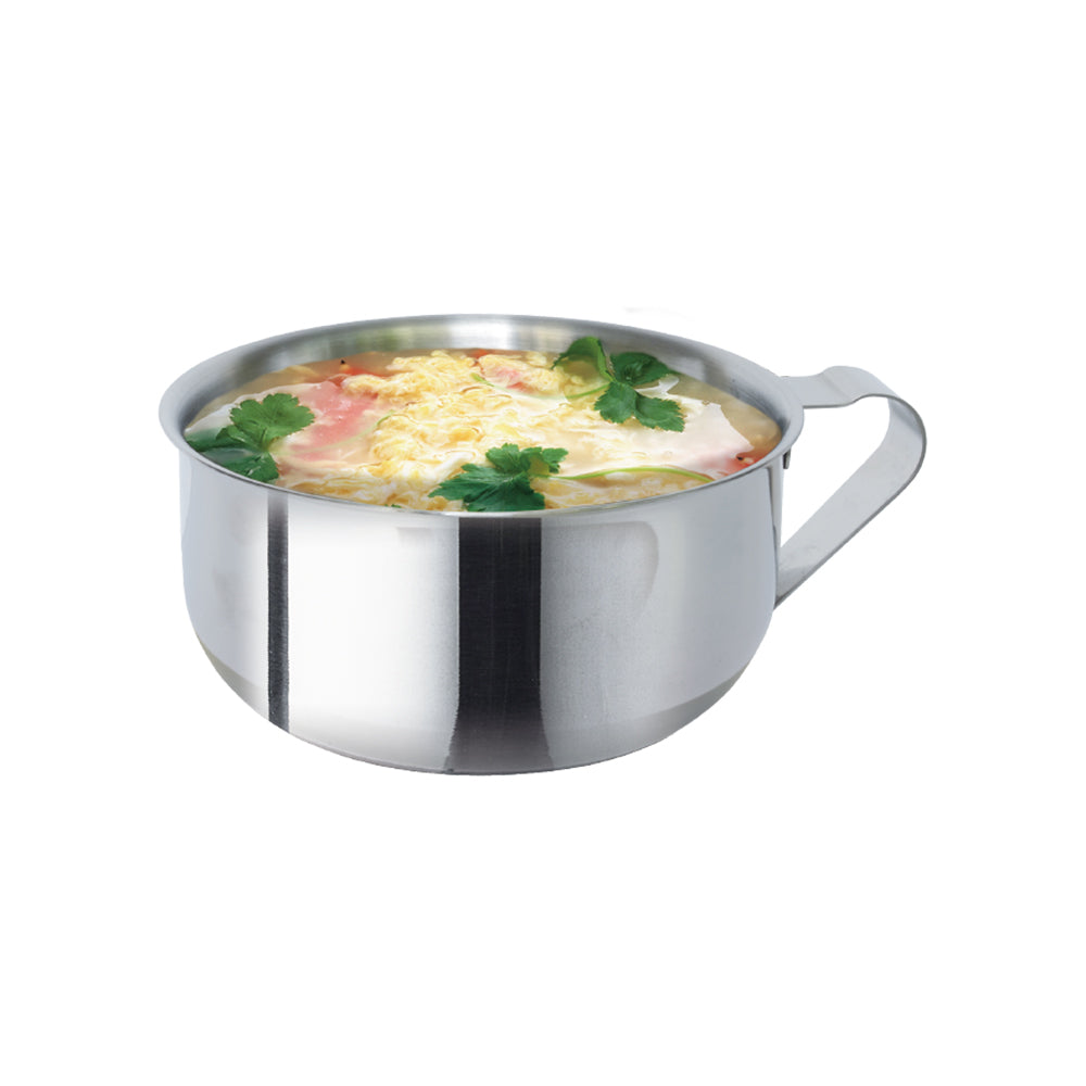 Le idea│PERFECT ultimate 316 stainless steel student soup bowl single layer non-insulated no lid snack bowl 10cm