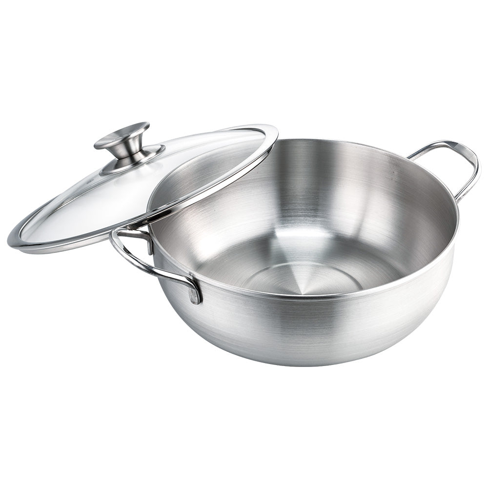Le idea│PERFECT ultimate 316 stainless steel universal pot double ear soup pot with lid thickness 1.0mm