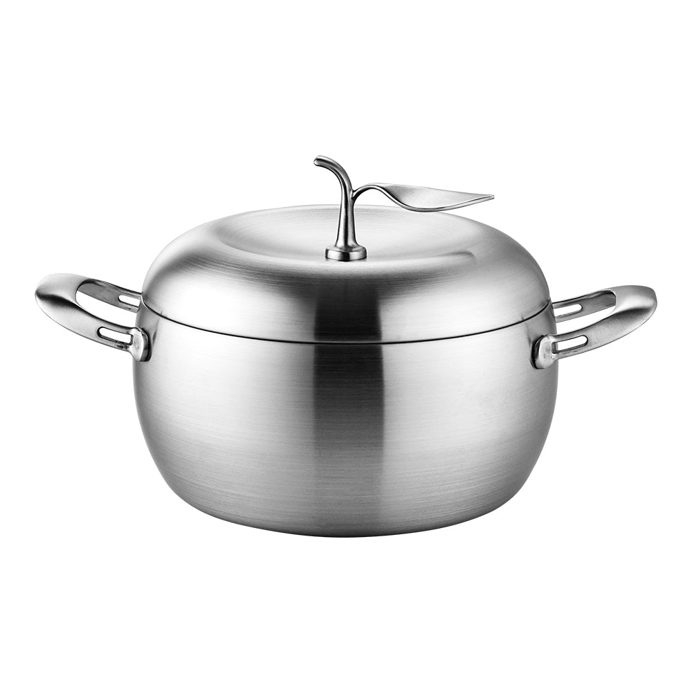 Le idea│PERFECT Extreme 316 apple-shaped seven-layer soup pot