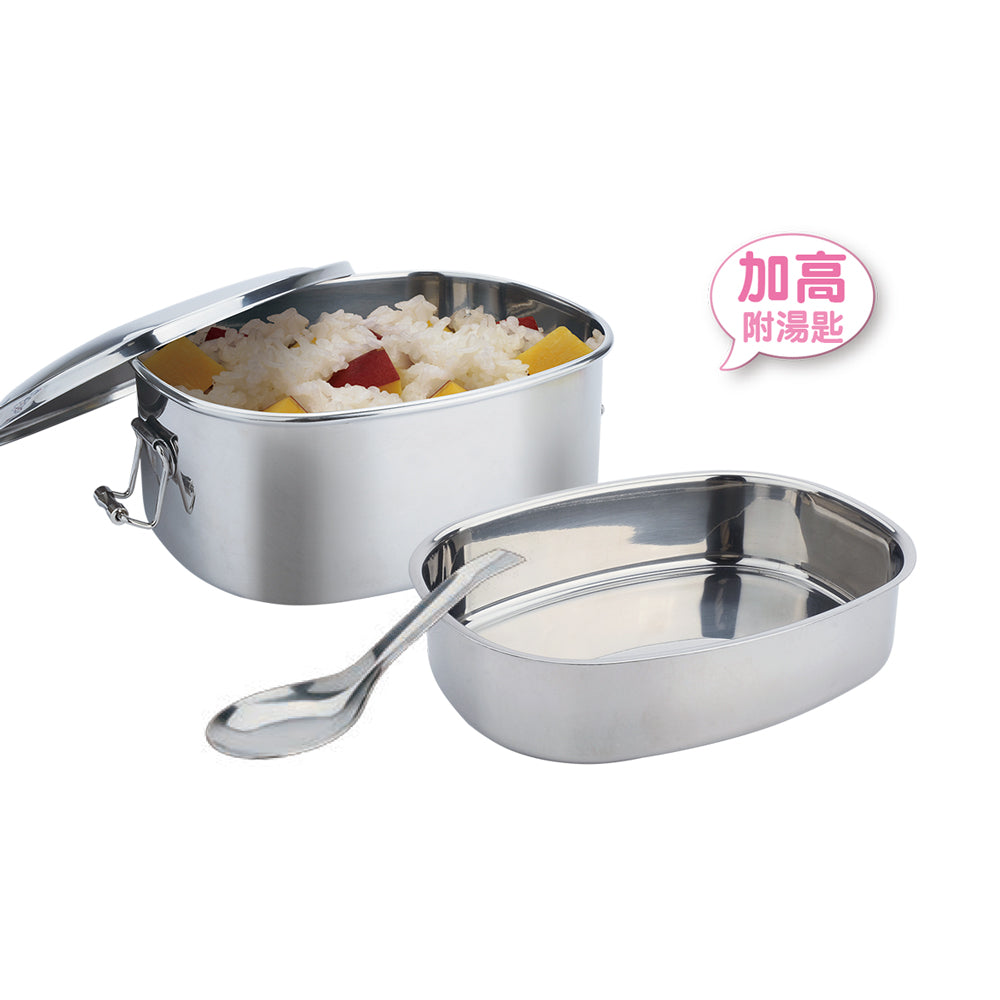 Le idea│PERFECT 316 stainless steel square double-layer lunch box
