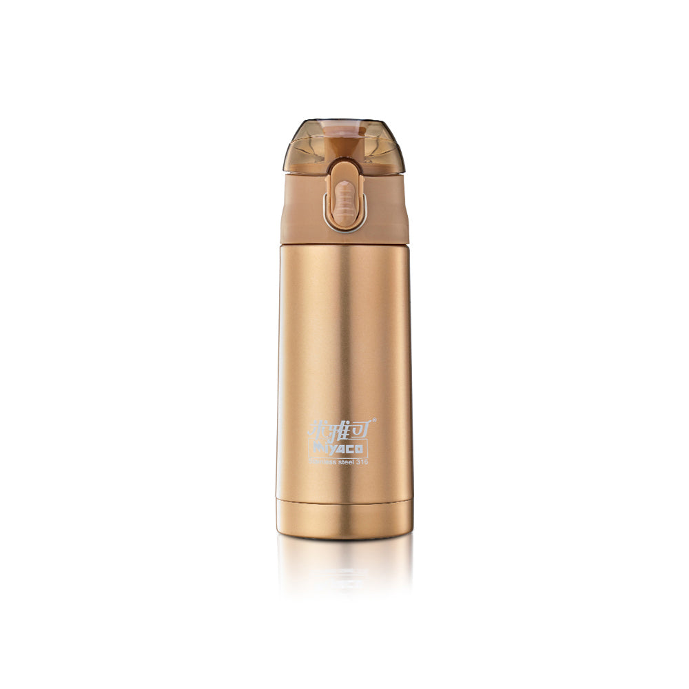 Le idea│Miyaco classic 316 stainless steel pop-up vacuum flask one-click opening thermos cup