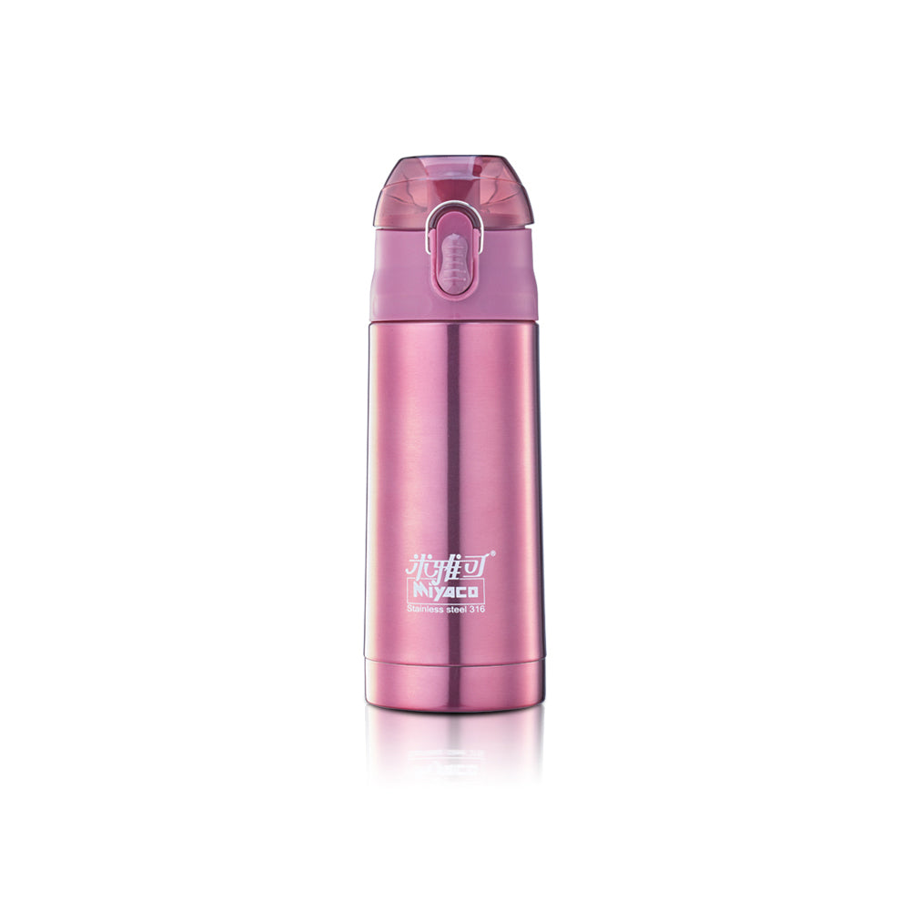 Le idea│Miyaco classic 316 stainless steel pop-up vacuum flask one-click opening thermos cup