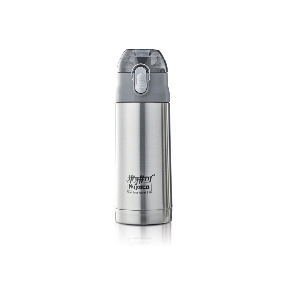 Le idea│Miyaco classic 316 stainless steel pop-up vacuum flask one-click opening thermos cup