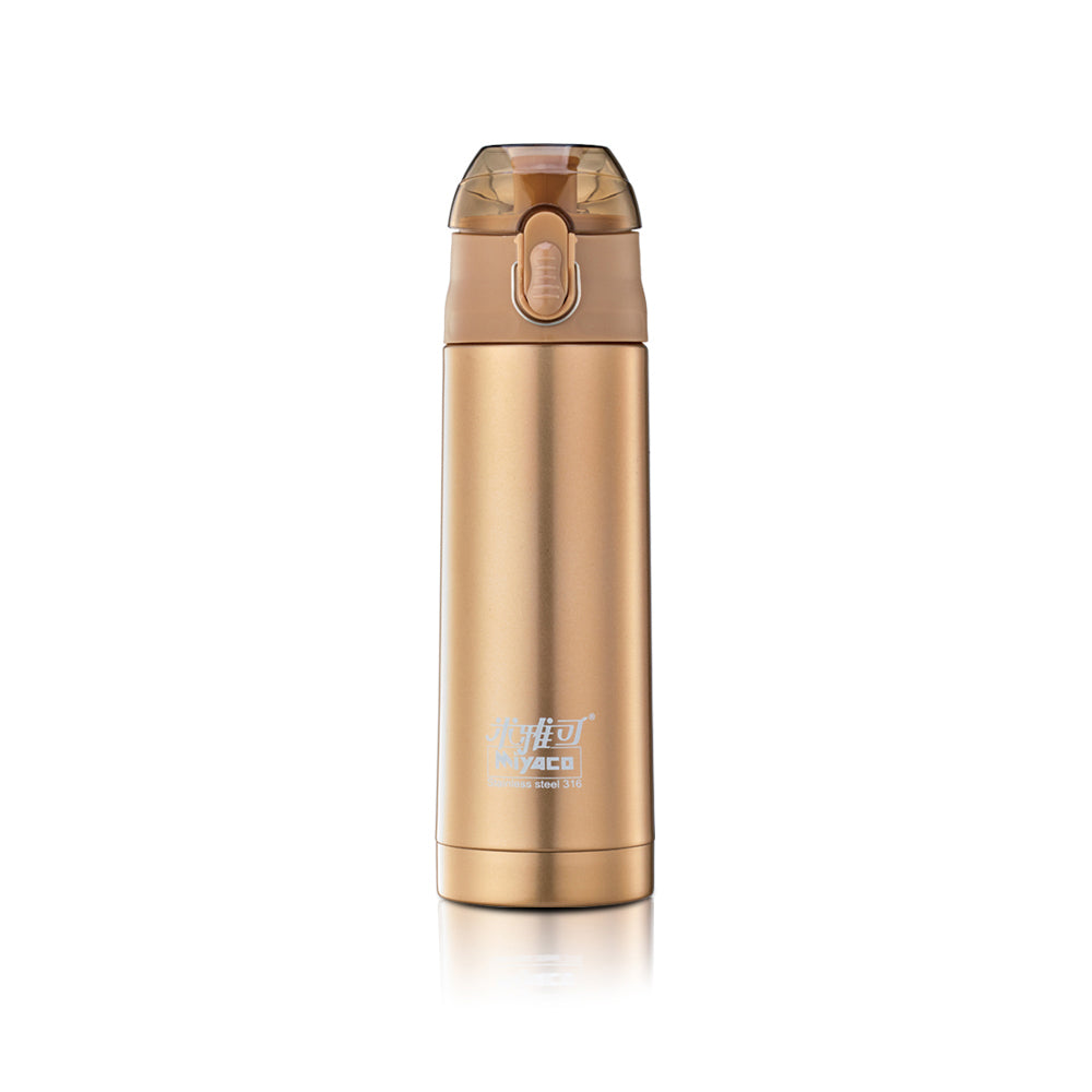 Le idea│Miyaco classic 316 stainless steel pop-up vacuum flask one-click opening thermos cup