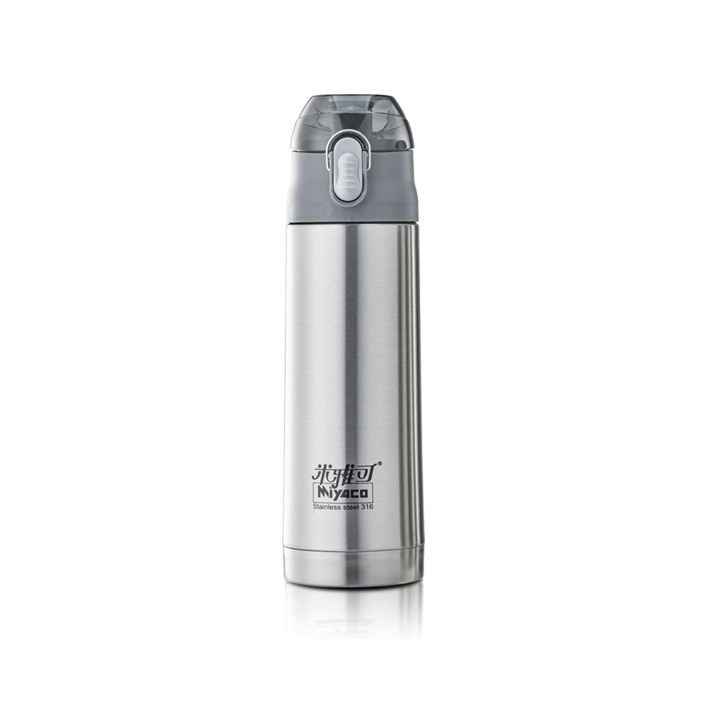 Le idea│Miyaco classic 316 stainless steel pop-up vacuum flask one-click opening thermos cup