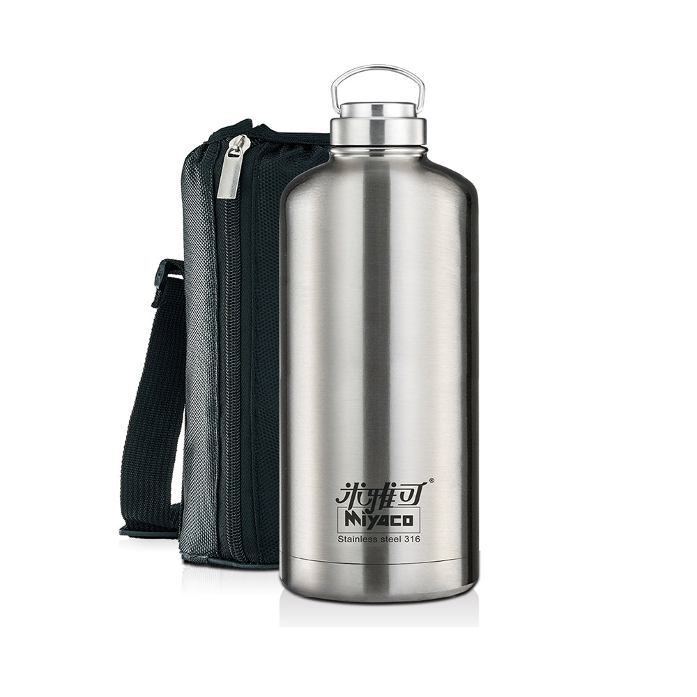 Le idea│Miyaco classic 316 stainless steel vacuum wide mouth thermos bottle wide mouth cup portable thermos cup 4.9
