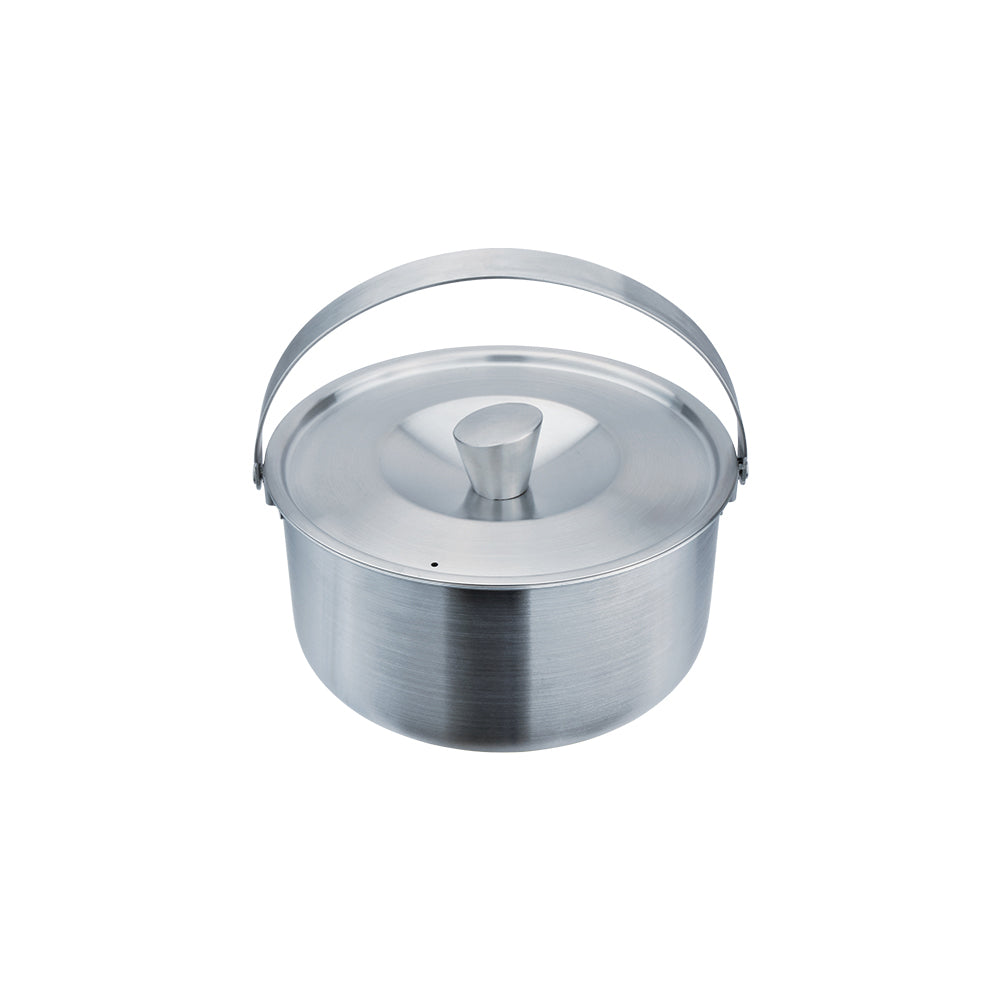 Le idea│Miyaco classic 316 stainless steel five-layer composite gold portable cooking pot and handle soup pot IH with lid