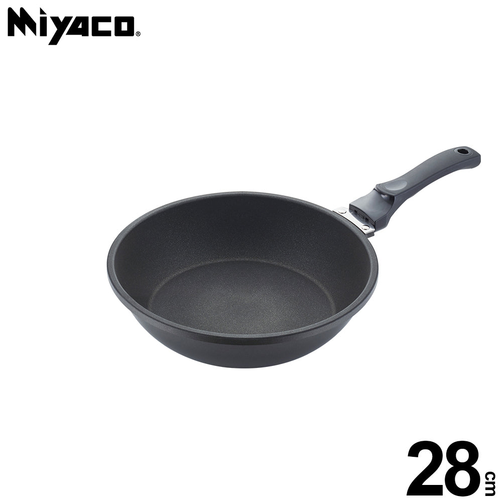 Le idea│Miyaco far infrared ceramic non-stick pan without lid