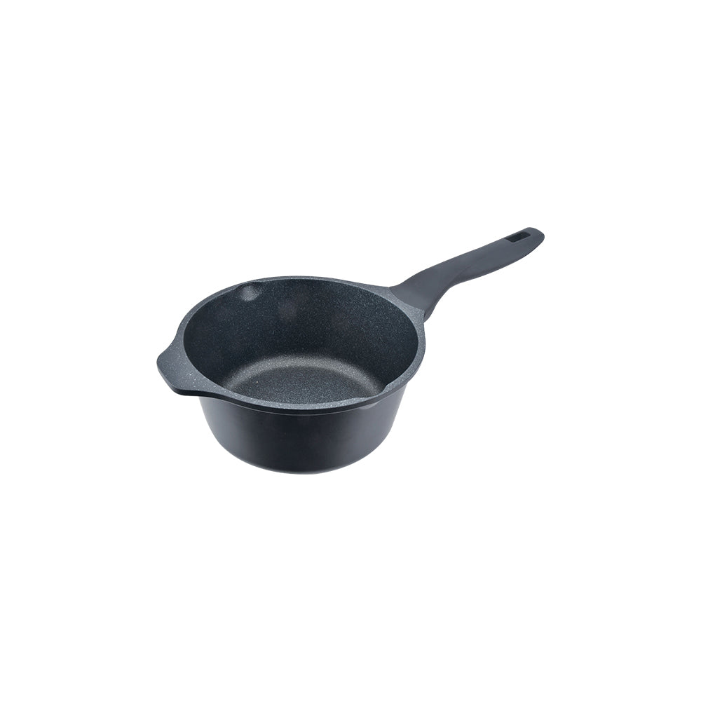 Le idea│Miyaco mineral rock casting non-stick snow pan soup pot IH without lid