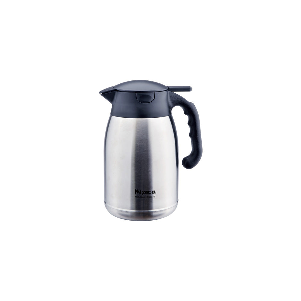 Le idea│Miyaco classic 316 stainless steel push-type vacuum insulated kettle lift-type thermos