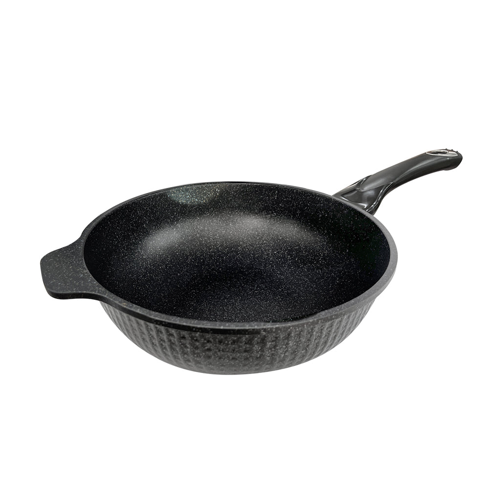 Le idea│CLARE Korean-style non-stick wok Korean-style wok without lid Made in Korea