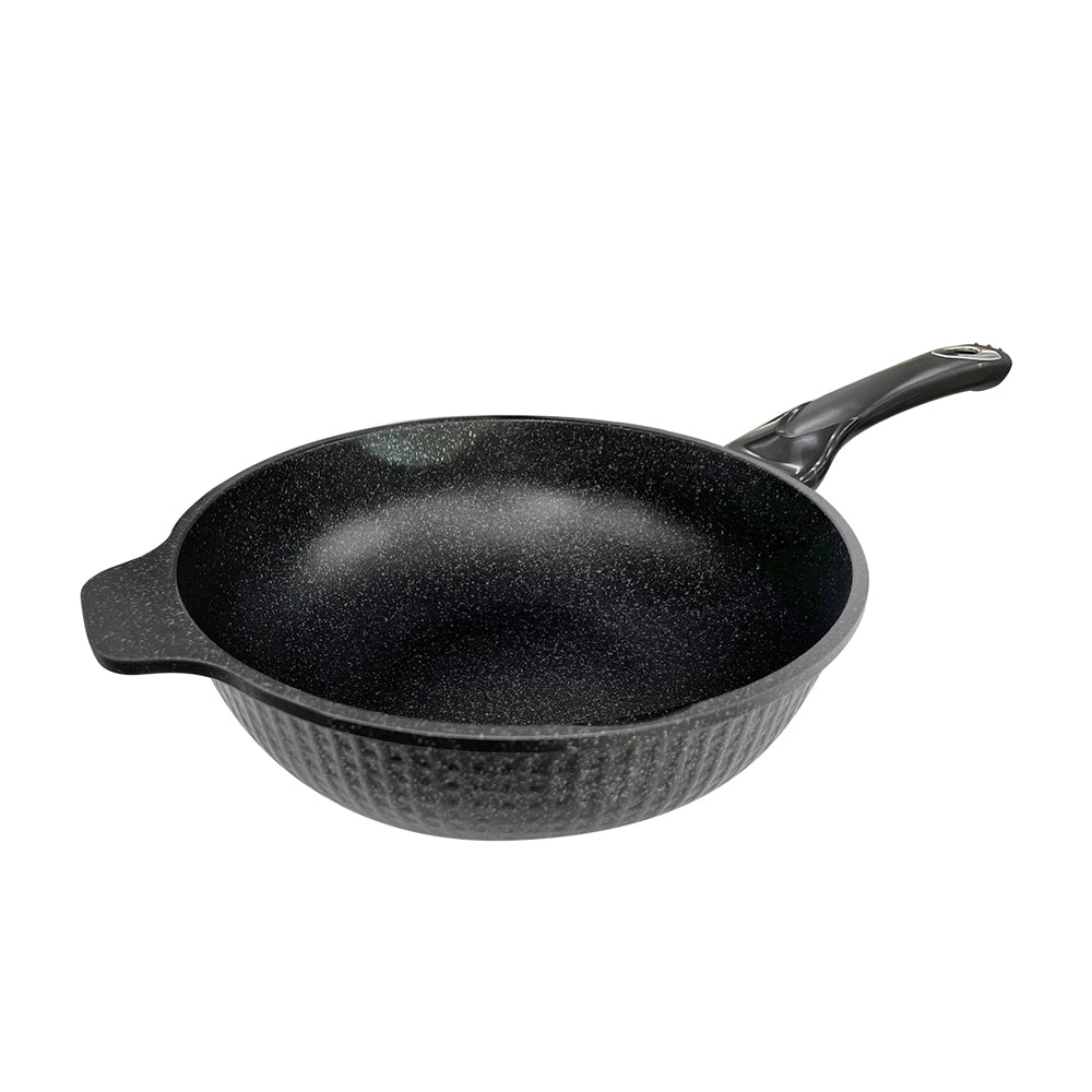 Le idea│CLARE Korean-style non-stick wok Korean-style wok without lid Made in Korea