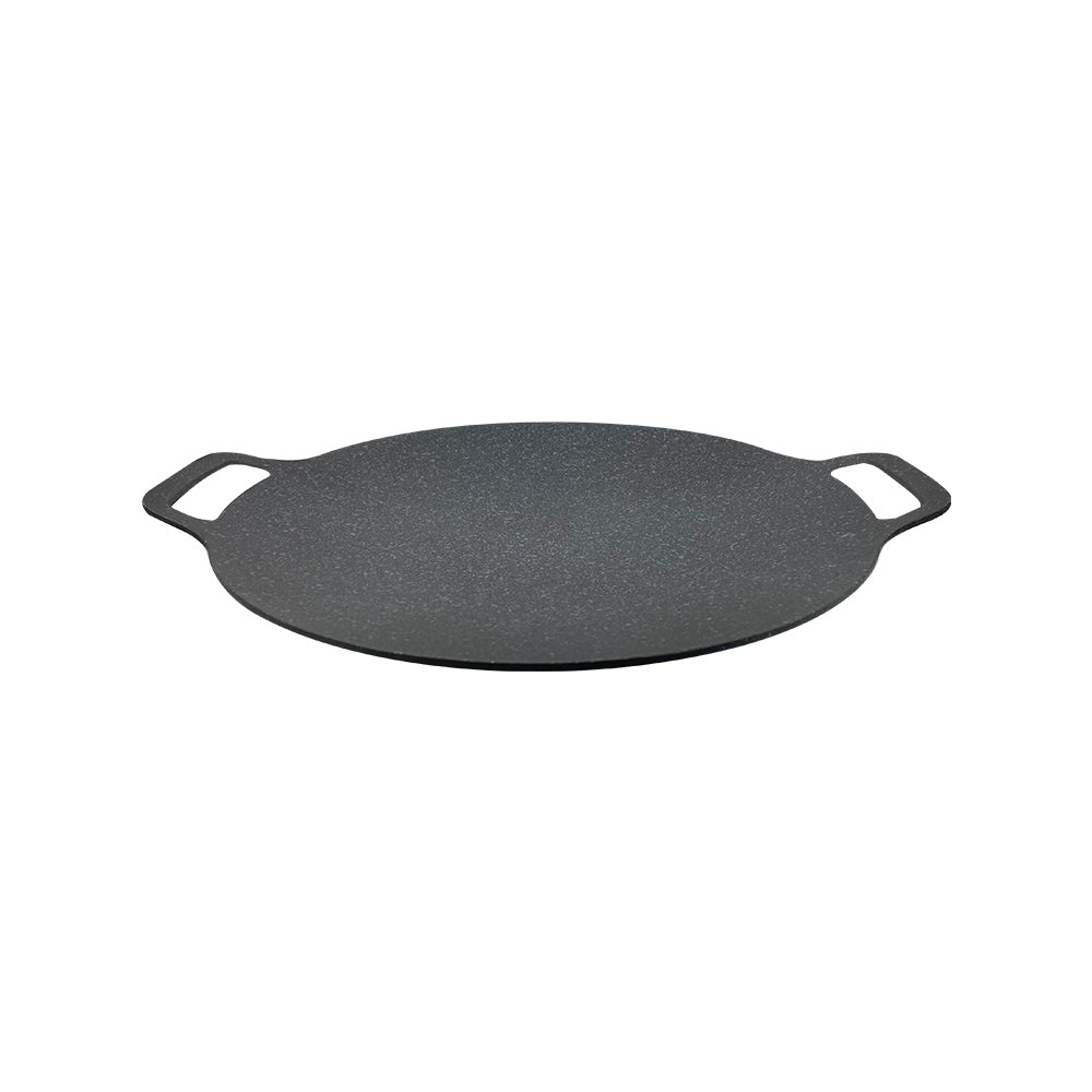 Le idea│PERFECT cast non-stick baking pan camping barbecue pan baking pan IH without lid
