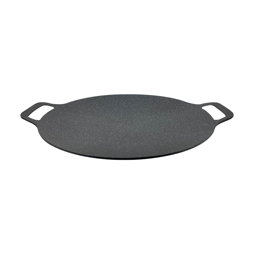 Le idea│PERFECT cast non-stick baking pan camping barbecue pan baking pan IH without lid
