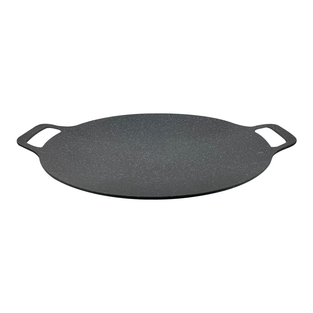 Le idea│PERFECT cast non-stick baking pan camping barbecue pan baking pan IH without lid