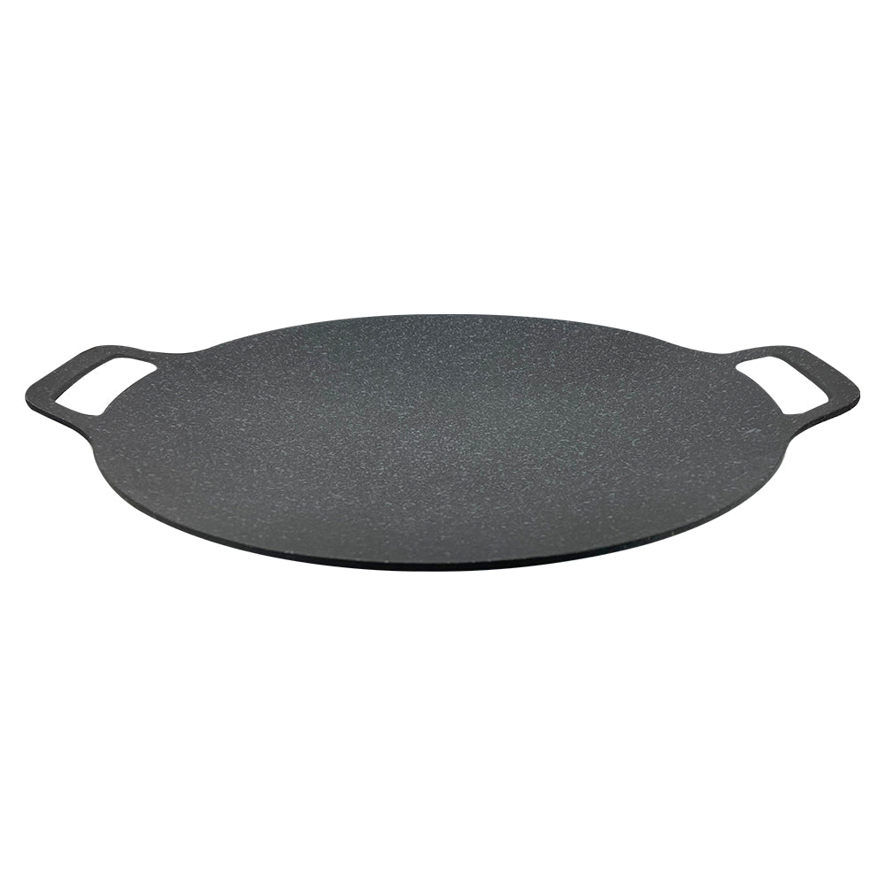 Le idea│PERFECT cast non-stick baking pan camping barbecue pan baking pan IH without lid