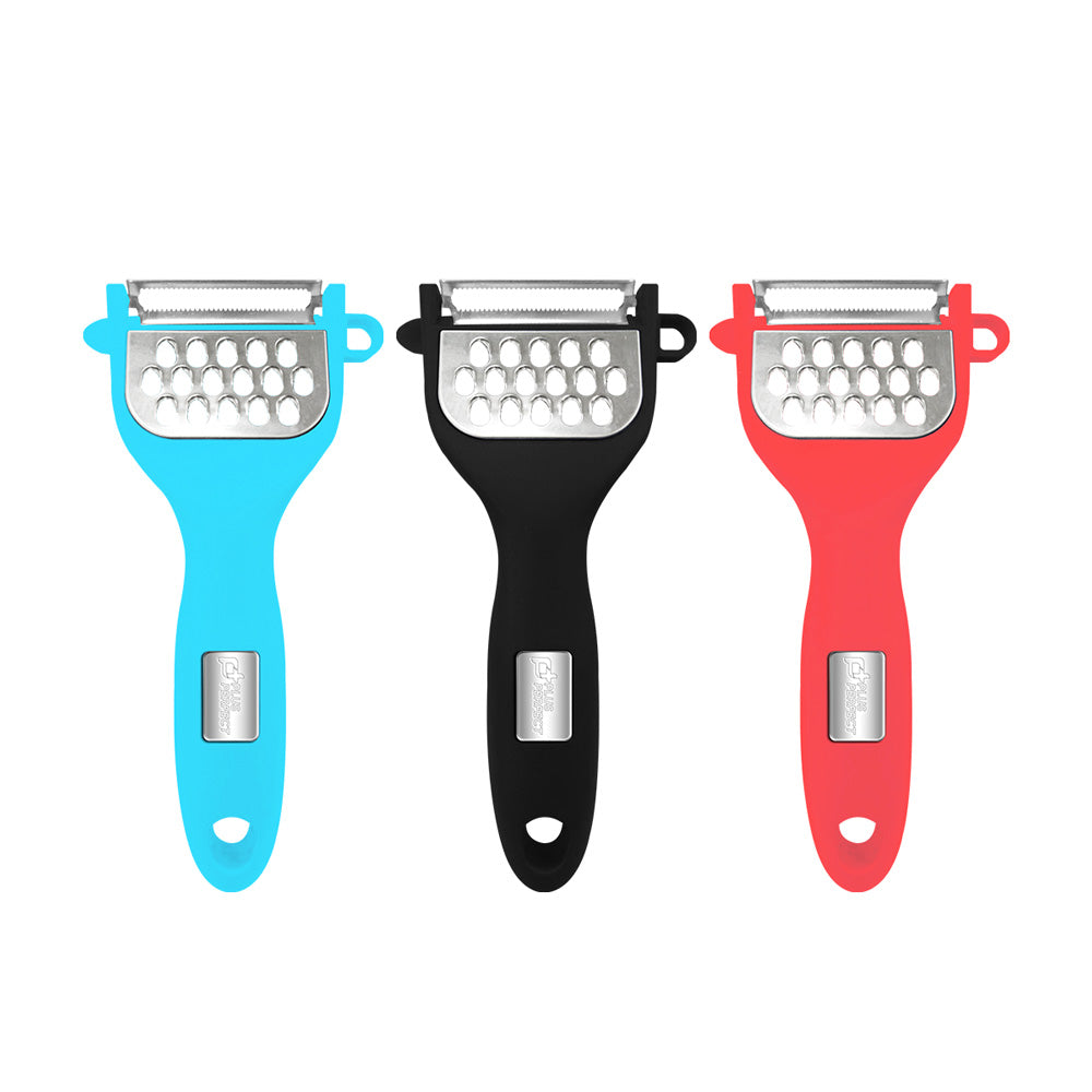 Le idea│PERFECT crystal drill peeling knife and planer multifunctional fruit peeler for peeling, peeling and shredding