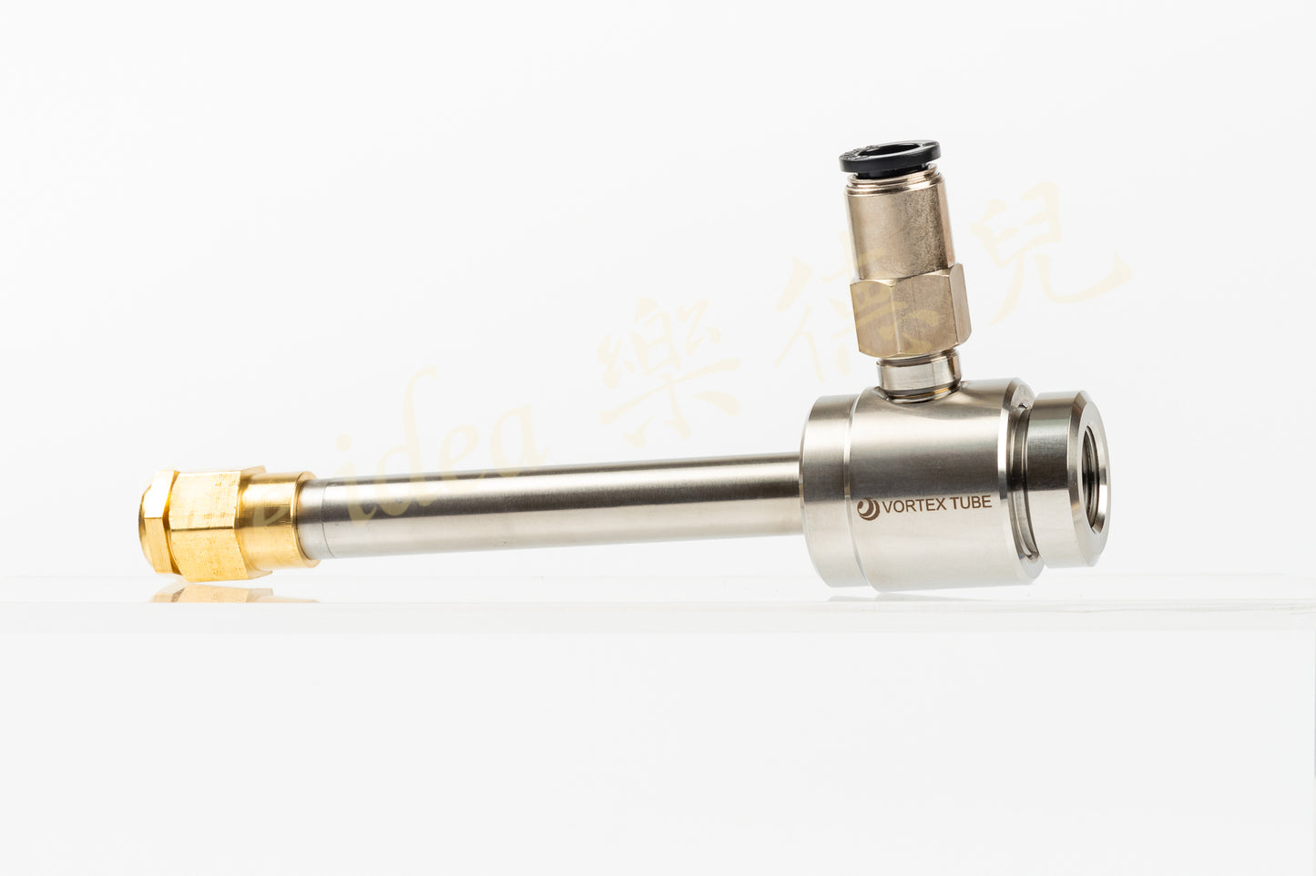 Le idea│LE-SV10 JD Vortex Tube VORTEX TUBE Cold Air Gun Quick Freeze Tube Hot and Cold Air Conditioning Refrigerator