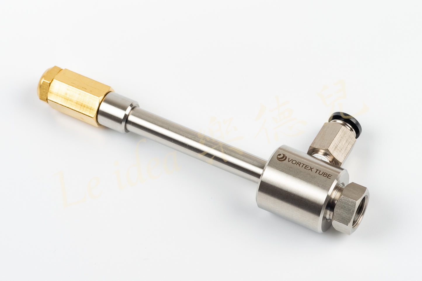 Le idea│LE-SV08 JD Vortex Tube VORTEX TUBE Cold Air Gun Quick Freezing Tube Hot and Cold Air Conditioning Refrigerator