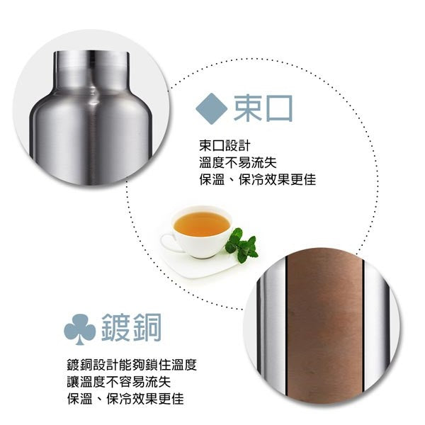 Le idea│PERFECT ultimate 316 stainless steel vacuum thermos cup thermos bottle