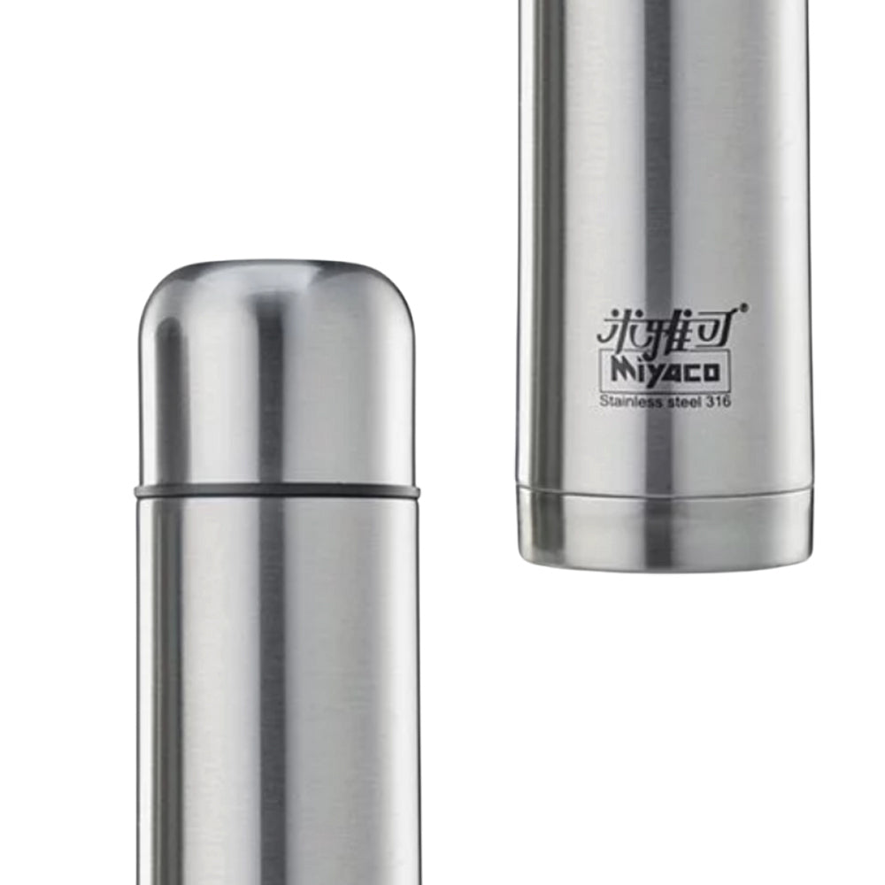 Le idea│Miyaco classic 316 stainless steel bullet vacuum flask thermos cup