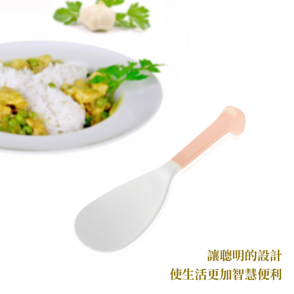 Le idea│PERFECT Japanese style upright rice spoon rice ladle rice spoon plastic rice spoon standing rice spoon