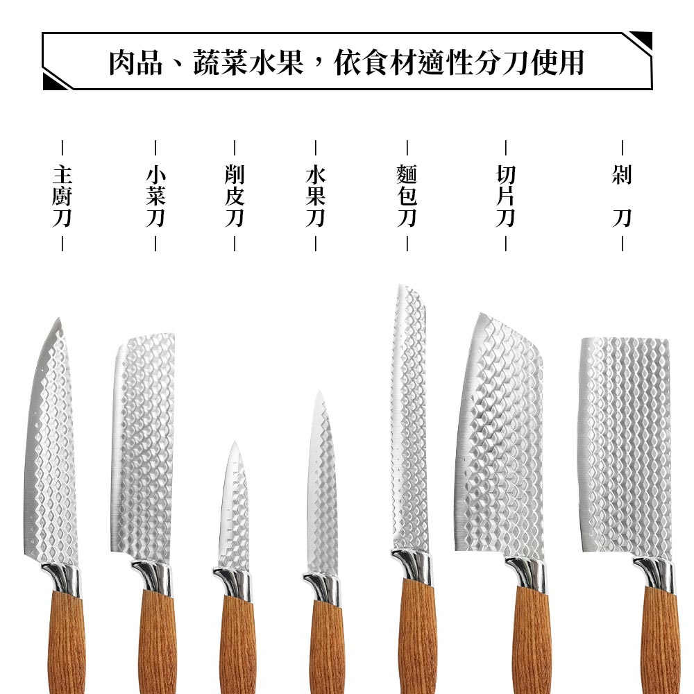 Le idea│PERFECT Jinzhi knife chopper slicing knife small kitchen knife chef's knife bread knife fruit knife paring knife