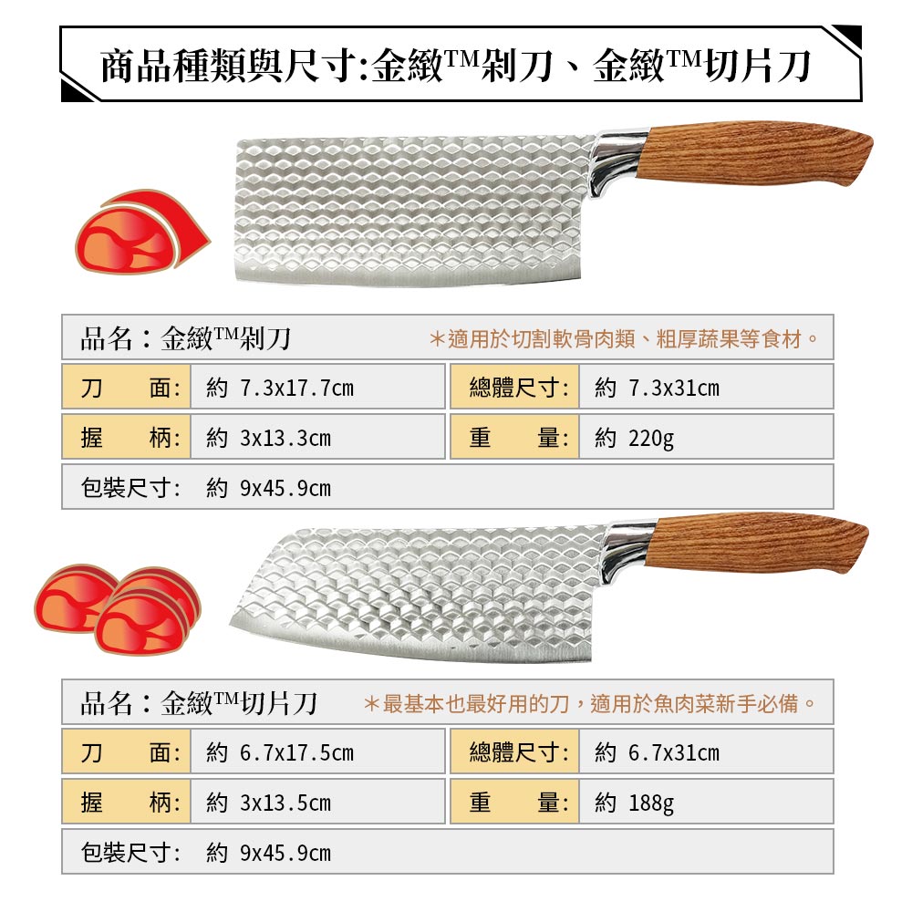 Le idea│PERFECT Jinzhi knife chopper slicing knife small kitchen knife chef's knife bread knife fruit knife paring knife