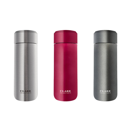 Le idea│CLARE crystal diamond 316 stainless steel vacuum all-steel cup vacuum insulated cup