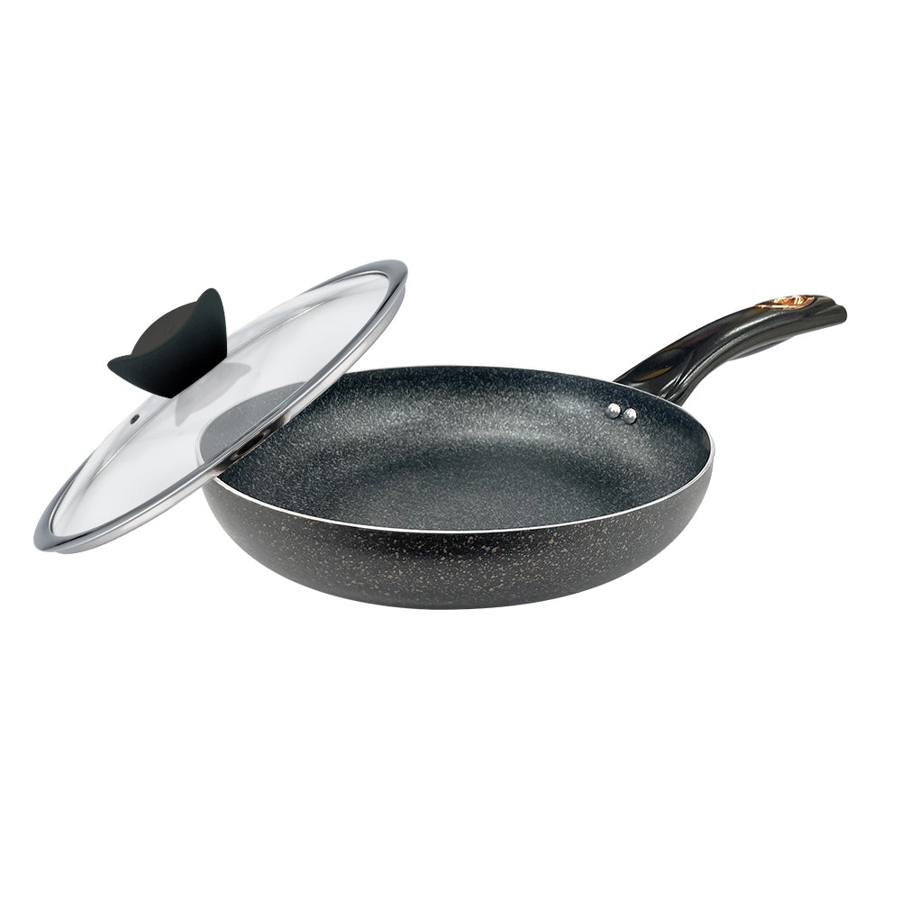 Le idea│CLARE non-stick frying pan IH with lid