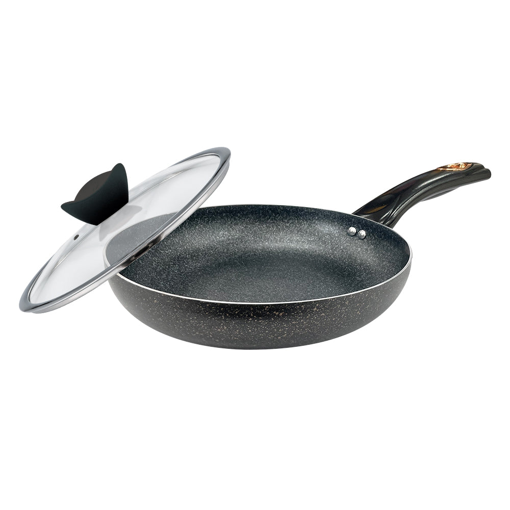 Le idea│CLARE non-stick frying pan IH with lid