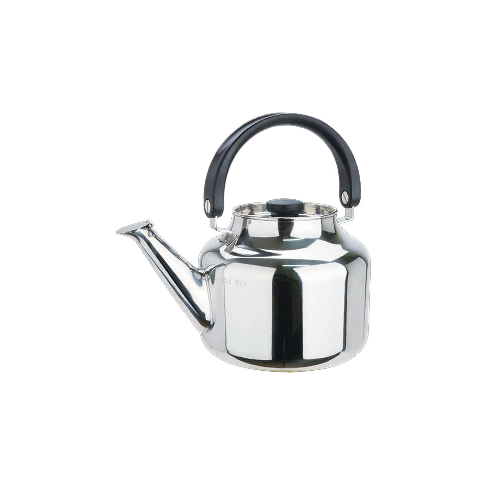 Le idea│CLARE crystal 316 stainless steel flute kettle, 1.0mm thick, one-piece teapot