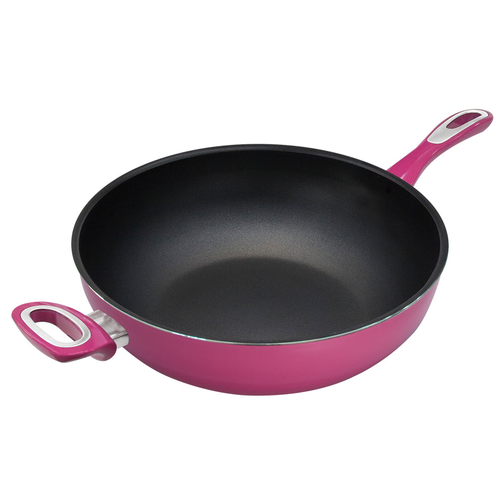 Le idea│PERFECT Japanese-style non-stick wok deep non-stick wok IH without lid