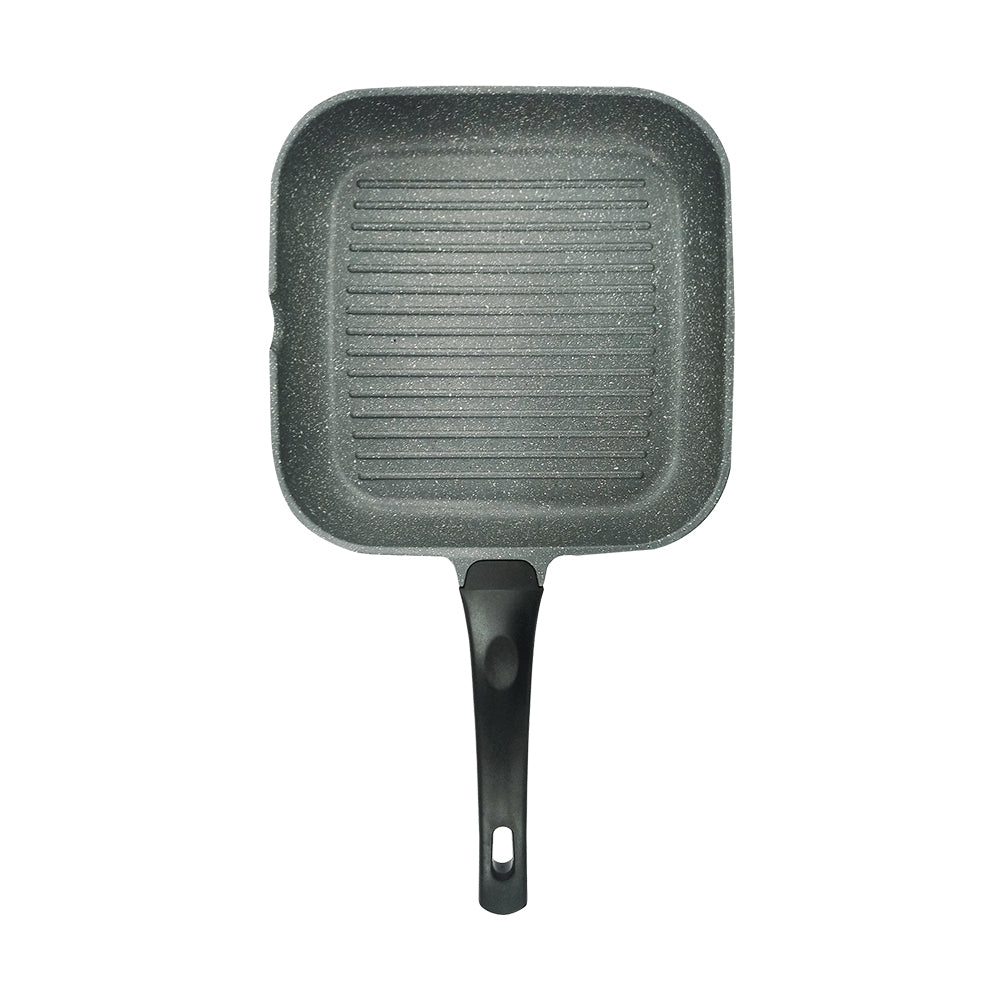 Le idea│PERFECT Japanese-style black gold steel square frying pan non-stick pan IH without lid